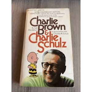 Charlie Brown & Charles Schulz 20th Anniversary Peanuts Book Lee Mendleson 1971